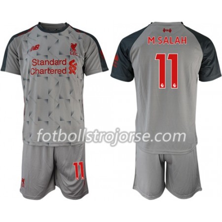 Liverpool Matchtröjor M.Salah 11 Barn Tredje Fotbollströja 2018-2019 Liverpool Matchtröjor M.Salah 11 Barn Tredje Fotbollströja 2018-2019